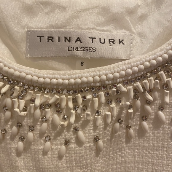Trina Turk sleeveless Ivory dress - Picture 6 of 6